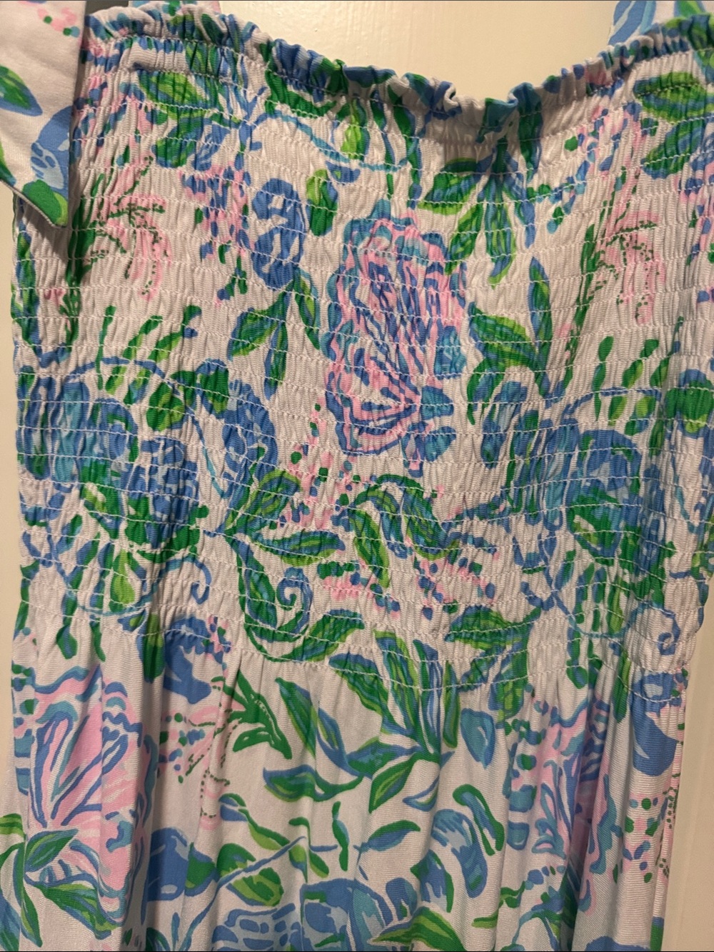 Lilly Pulitzer Kailua Smocked Maxi dress - Picture 4 of 5